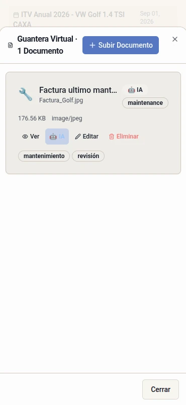 Historial digital en autonality